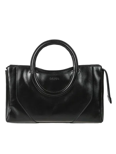 Staud Modern Cross-body Bag Adjustable Strap In Black