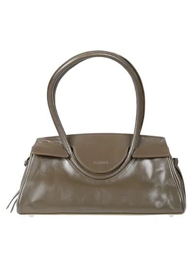 Staud Maude Shoulder Bag In Brown