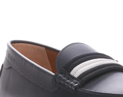 Bally Kansan Loafers In Black