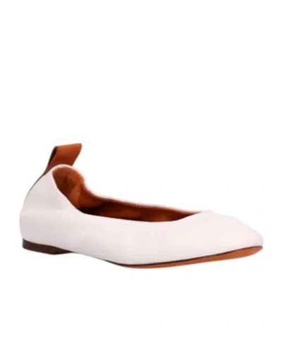 Lanvin Round-toed Ballet Flats In Pink