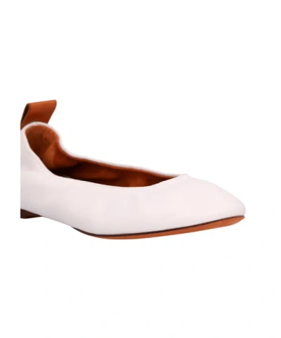 Lanvin Round-toed Ballet Flats In Pink