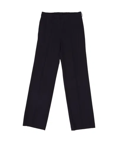 Dries Van Noten Belt Loop Casual Pants In Black