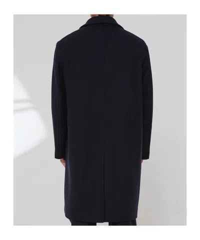 Darkpark Three-button Hugh Coat In Black