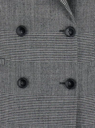 Pt Torino Double-breasted Jacket In Gray