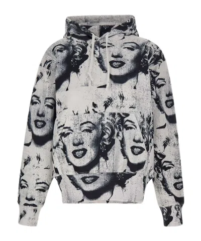 Vaquera Marilyn-graphic Hoodie In Multi