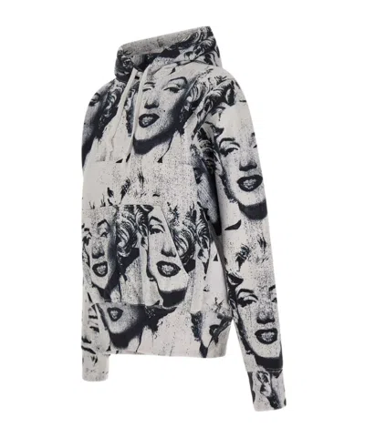 Vaquera Marilyn-graphic Hoodie In Multi