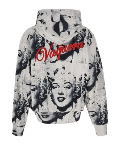 Vaquera Marilyn-graphic Hoodie In Multi