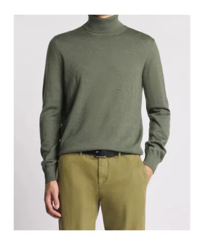 Fay Turtleneck In Wool In Green