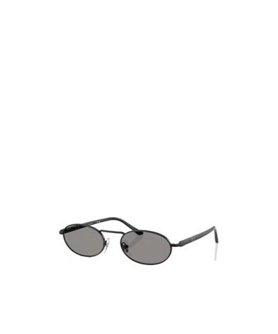 Persol Geometric Frame Sunglasses In Black