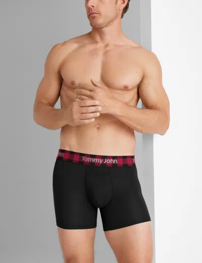 Tommy John Second Skin 4-inch Boxer Briefs In Blue