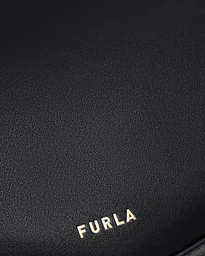 Furla Delizia Mini Bag Nero Black Soft Calf Leather Woman