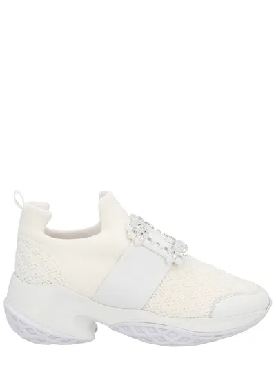 Roger Vivier Vivrun Sneaker In White