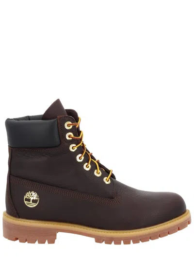 Timberland Waterproof Lace-up Boot In Brown