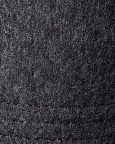 Prada Loden Fabric Baseball Cap In Gray