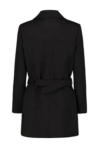 Drhope Dr. Hope Double-breasted Long Jacket Clothing In Black