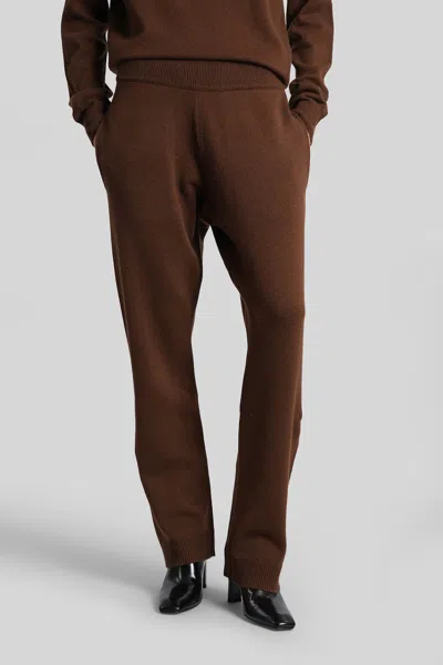 Entire Studios Pants In Brown Wool In Brown