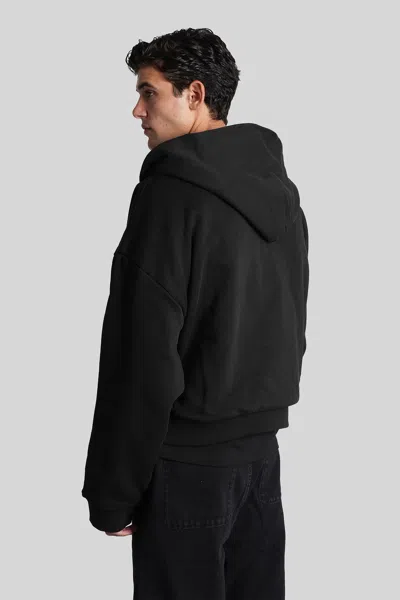 Entire Studios Sweatshirt In Black Cotton In Black