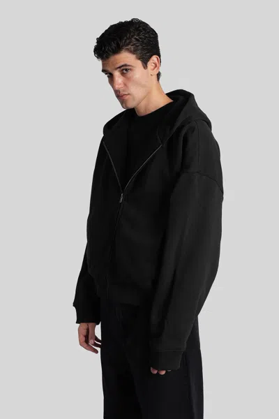 Entire Studios Sweatshirt In Black Cotton In Black