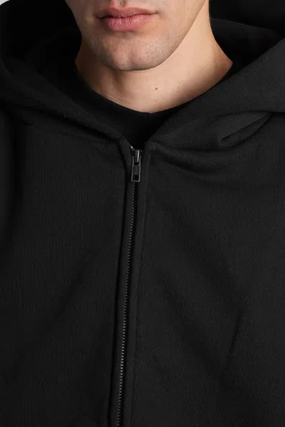 Entire Studios Sweatshirt In Black Cotton In Black