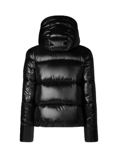 Save The Duck Moma Padded Short Jacket In Black