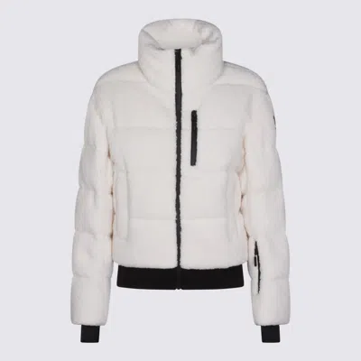 Mackage Anaya Funnel-neck Ski Jacket In White