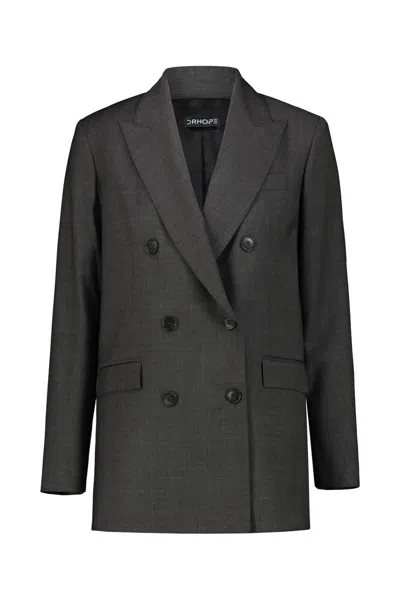 Drhope Dr. Hope Double-breasted Jacket Clothing In Black