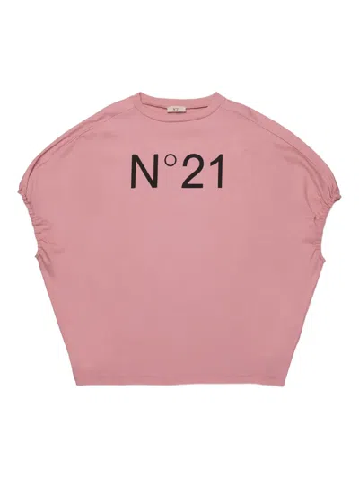 N°21 Gathered T-shirt In Pink