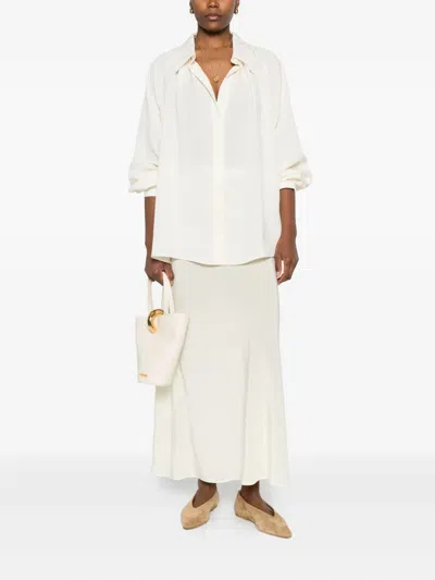 Nanushka Long-sleeve Shirt In Neutral