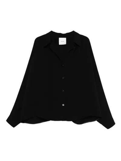 Nanushka Ada Shirt In Black