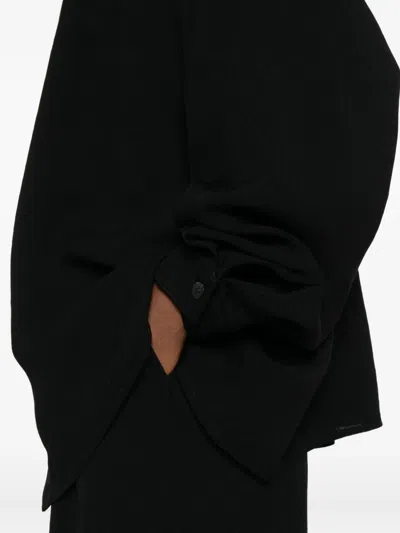 Nanushka Ada Shirt In Black