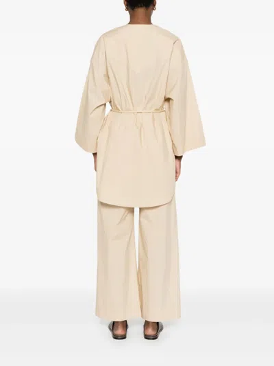 Nanushka Cotton Shirt In Neutral