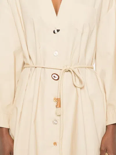 Nanushka Cotton Shirt In Neutral