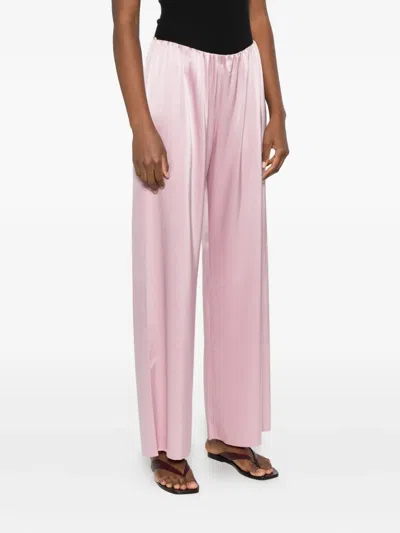 Nanushka Elastic-waist Trousers In Pink