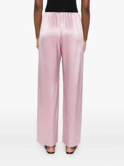 Nanushka Elastic-waist Trousers In Pink