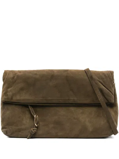 翻盖圈环斜挎包