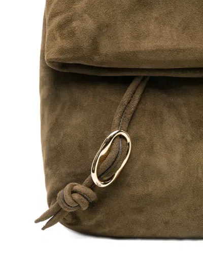 翻盖圈环斜挎包