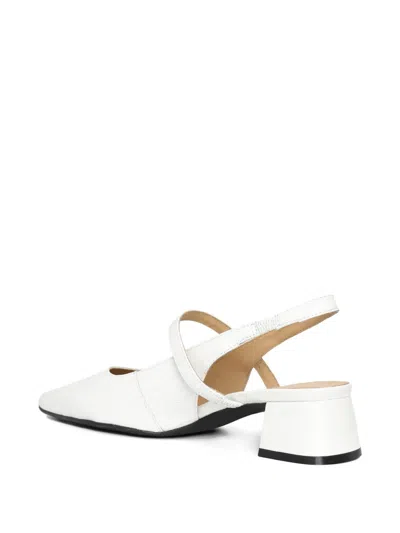 Studio Chofakian Studio 162 Slingback Pumps In White