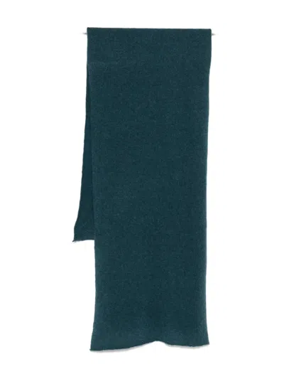 Roberto Collina Knitted Scarf In Green