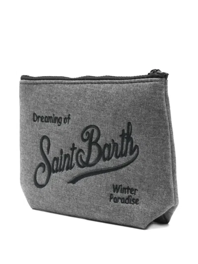 Mc2 Saint Barth Aline Pouch In Gray