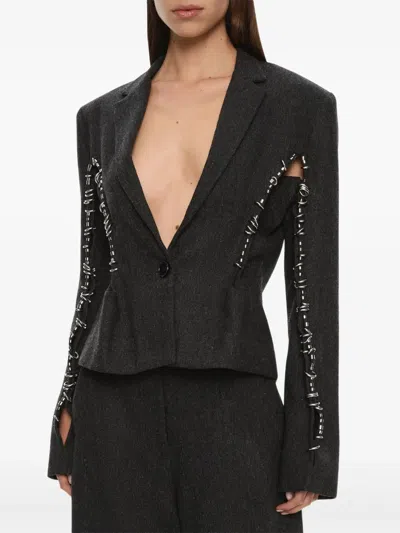 Christopher Esber Palmas Blazer In Black