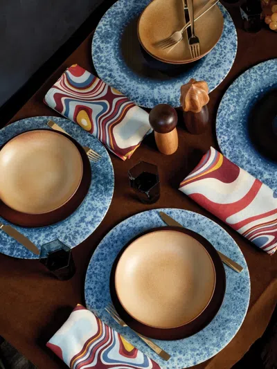 L'objet Terra Plate (37cm) In Blue