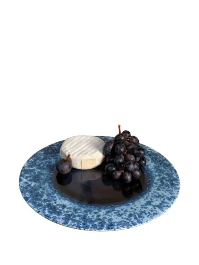 L'objet Terra Plate (37cm) In Blue