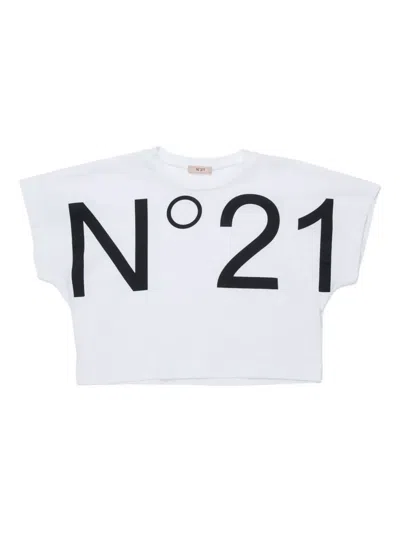 N°21 Graphic T-shirt In White