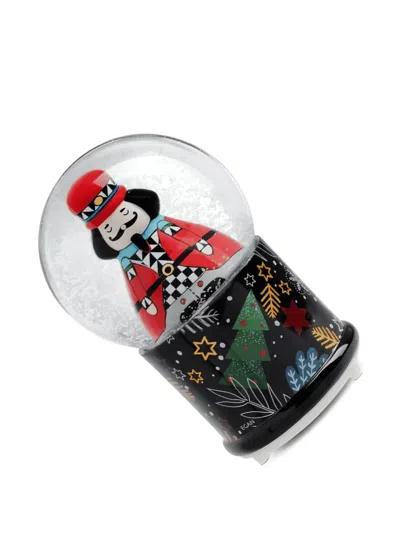 Egan Nutcracker Christmas Snow Globe (10cm X 16cm)) In Multi