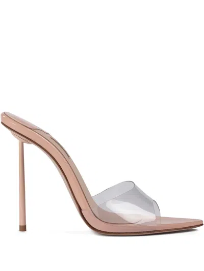 Le Silla 120mm Bella Mules In Neutral