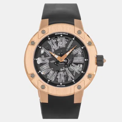 Pre-owned Richard Mille Rm 033 Rm 033 Ao Rg In Black