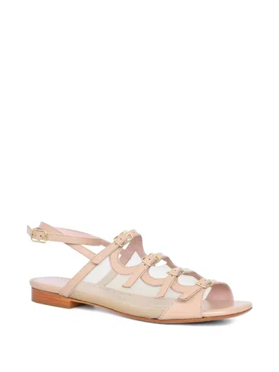 Sarah Chofakian Angelina Sandals In Pink