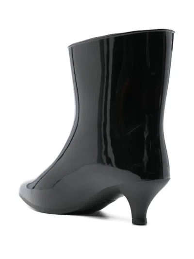 Fiorucci 60mm Love Pointed Boots In Black