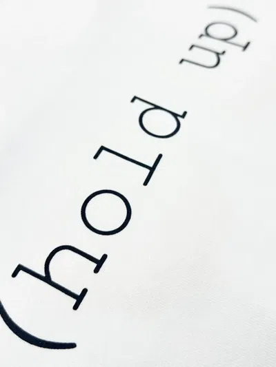 Mostly Heard Rarely Seen 8-bit Hold Up Hoodie In White