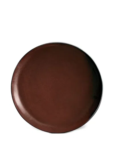 L'objet Medium Terra Coupe Bowl (30cm) In Brown